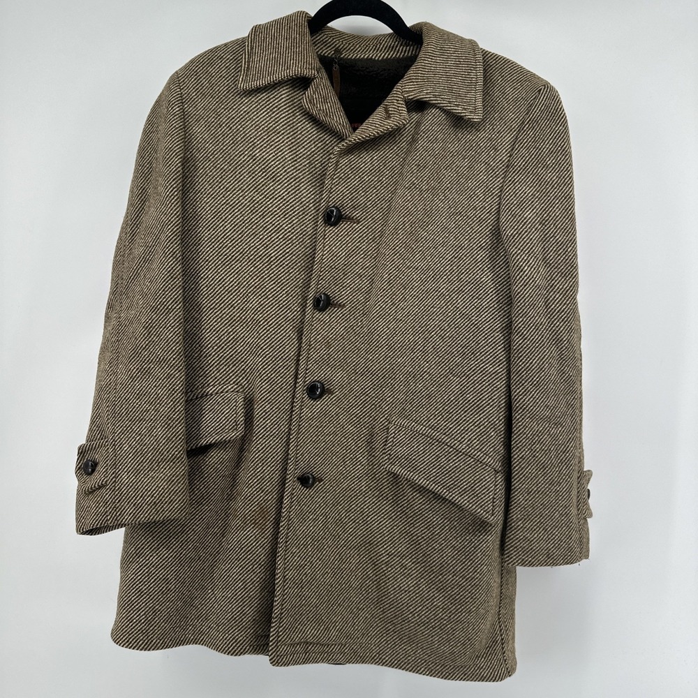 Vintage McGregor Jacket Mens 38 Faux Fur Lined Coat READ‎